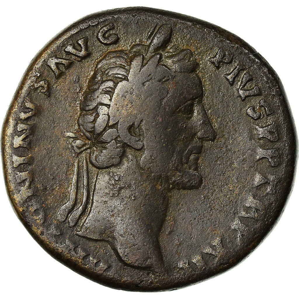 Coin, Antoninus Pius, Sestertius, 148-149, Rome, VF(20-25), Copper, RIC:855
