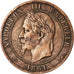 Coin, France, Napoleon III, Napoléon III, 10 Centimes, 1861, Strasbourg