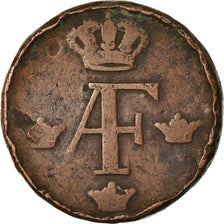Moneta, Svezia, Adolf Frederick, Ore, S.M., 1761, B+, Rame, KM:460