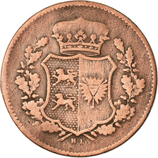 Coin, German States, SCHLESWIG-HOLSTEIN, Sechsling, 1850, VF(20-25), Copper