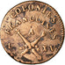 Coin, FRENCH COLONIES, 12 Deniers, Sol, 1767, Paris, VF(30-35), Bronze, KM:6