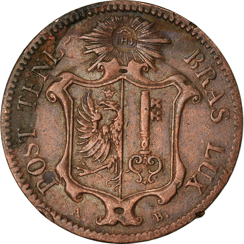 Coin, SWISS CANTONS, GENEVA, Centime, 1847, Genève, VF(20-25), Copper, KM:132