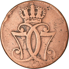 Monnaie, Danemark, Christian VII, Skilling, 1771, Copenhagen, TB, Cuivre