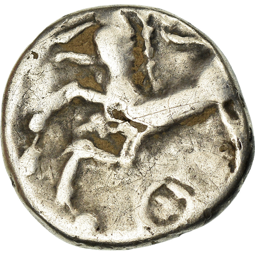 Coin, Kaletedoy, Lingones, Quinarius, VF(30-35), Silver, Delestrée:3195