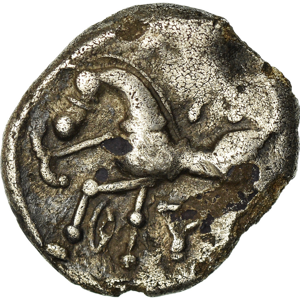 Coin, Kaletedoy, Lingones, Quinarius, VF(30-35), Silver, Delestrée:3195