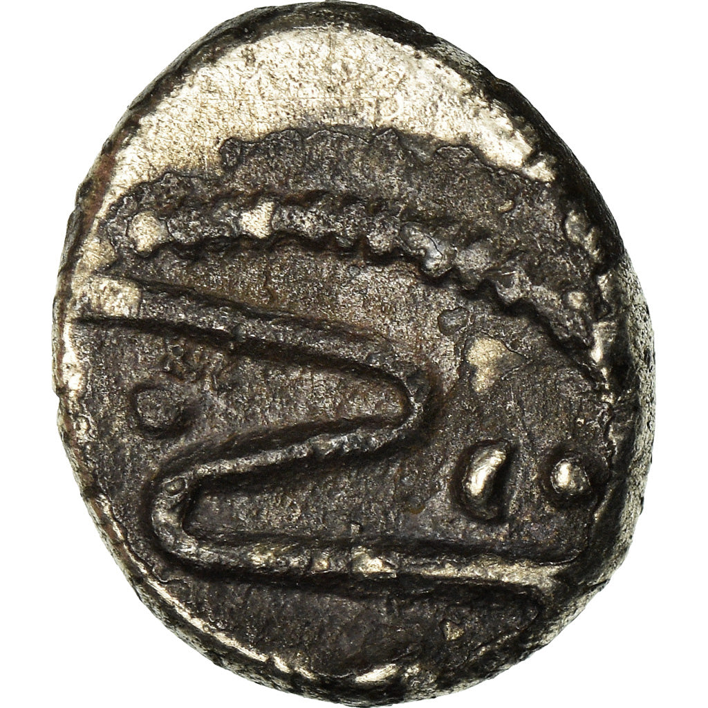 Moneda, Sequani, Denarius, 80-50 BC, BC+, Plata, Latour:5550
