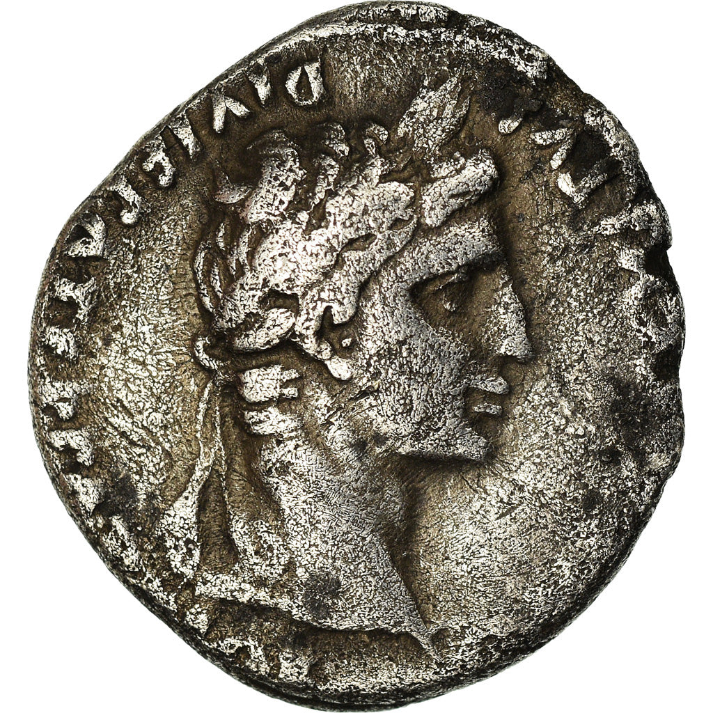 Coin, Augustus, Denarius, Lyon - Lugdunum, VF(20-25), Silver, RIC:207