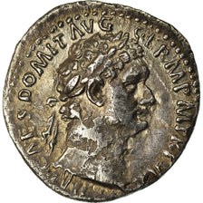 Coin, Domitian, Denarius, Roma, AU(50-53), Silver, RIC:688