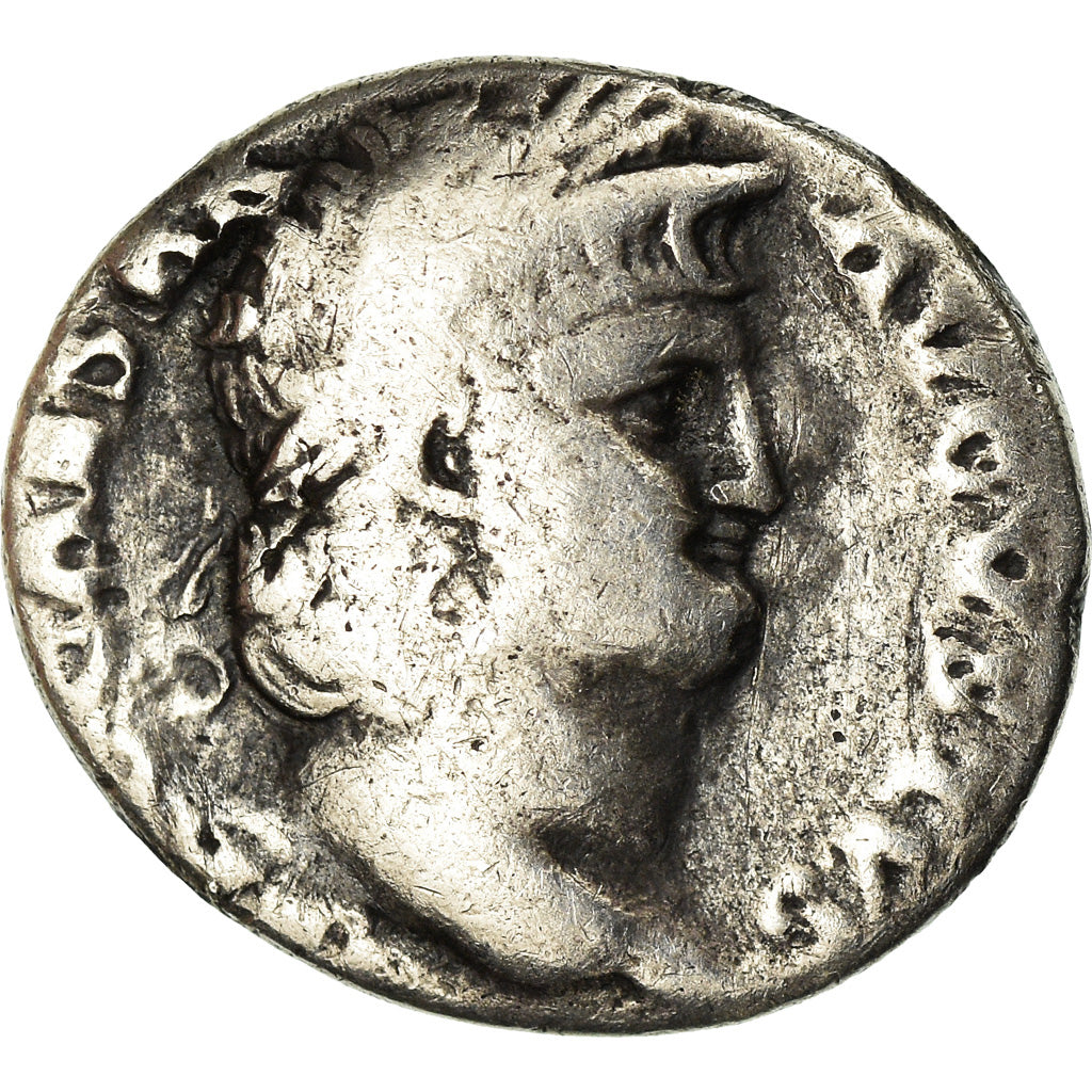 Moneda, Nero, Denarius, Rome, BC, Plata, RIC:53