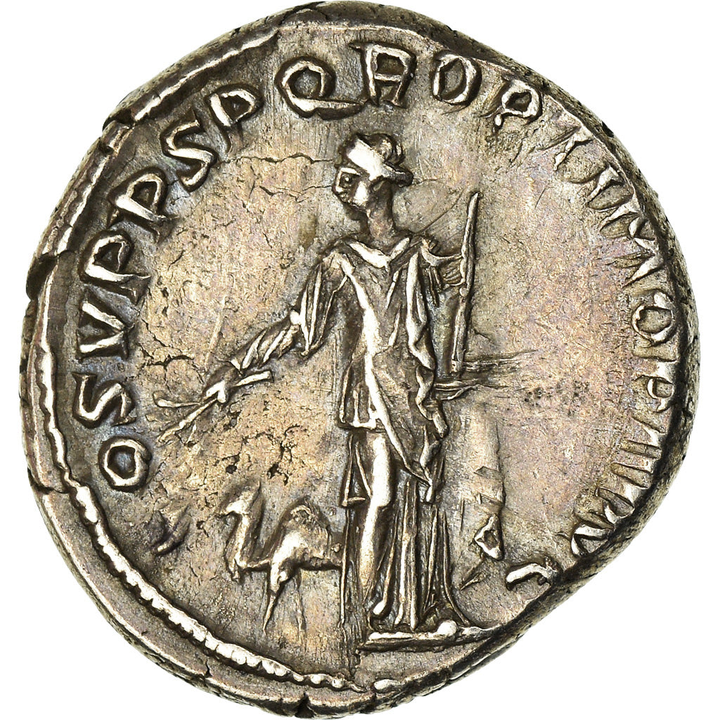 Moneda, Trajan, Denarius, Rome, EBC, Plata, RIC:142