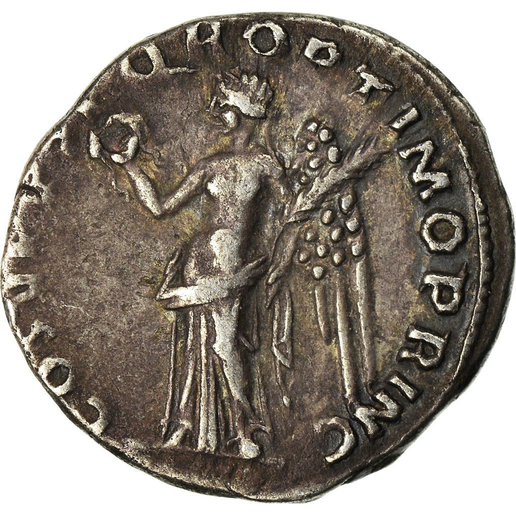 Moneda, Trajan, Denarius, Rome, MBC+, Plata, RIC:128