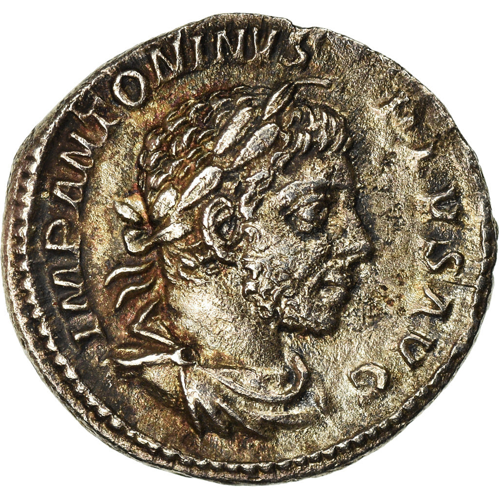 Moneda, Elagabalus, Denarius, 221, Roma, MBC, Plata, RIC:88
