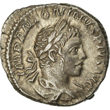 Coin, Elagabalus, Denarius, 221, Rome, AU(50-53), Silver, RIC:42
