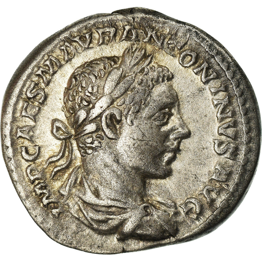 Coin, Elagabalus, Denarius, 219, Rome, AU(50-53), Silver, RIC:139