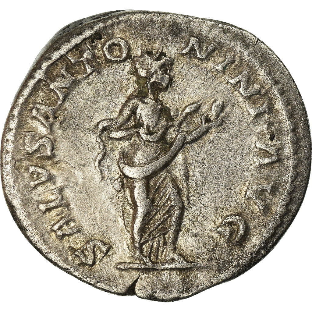 Coin, Elagabalus, Denarius, 219, Rome, AU(50-53), Silver, RIC:139