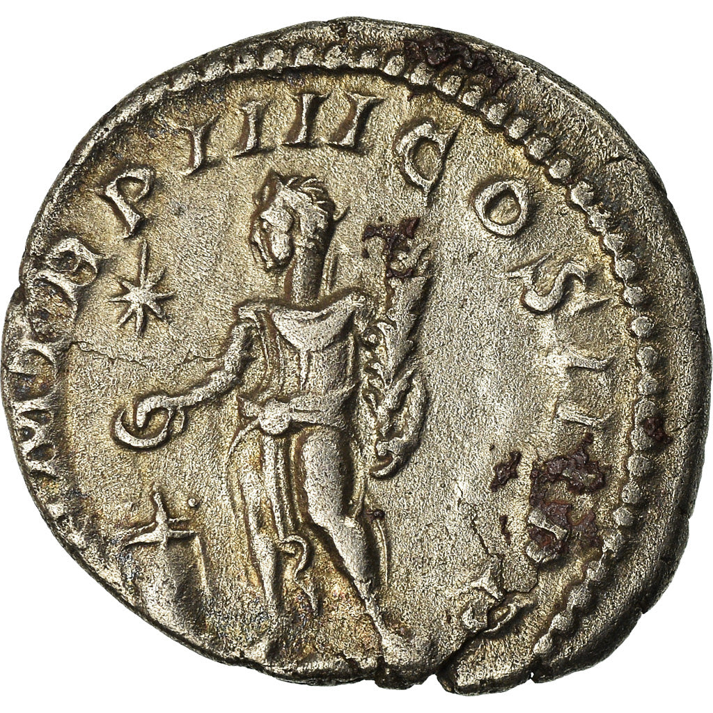 Munten, Elagabal, Denarius, 221, Rome, ZF, Zilver, RIC:42