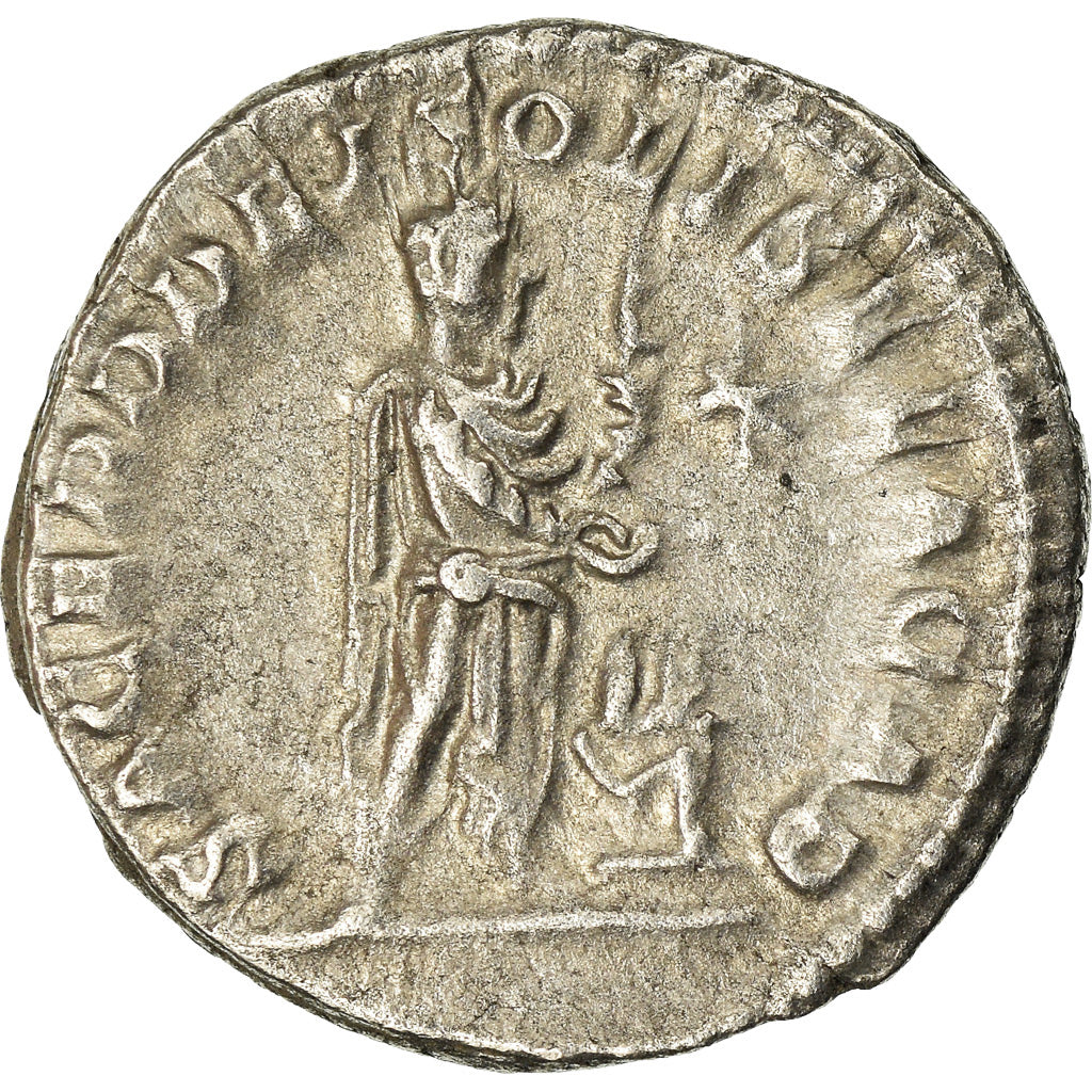 Coin, Elagabalus, Denarius, 218-222, Rome, AU(50-53), Silver, RIC:131