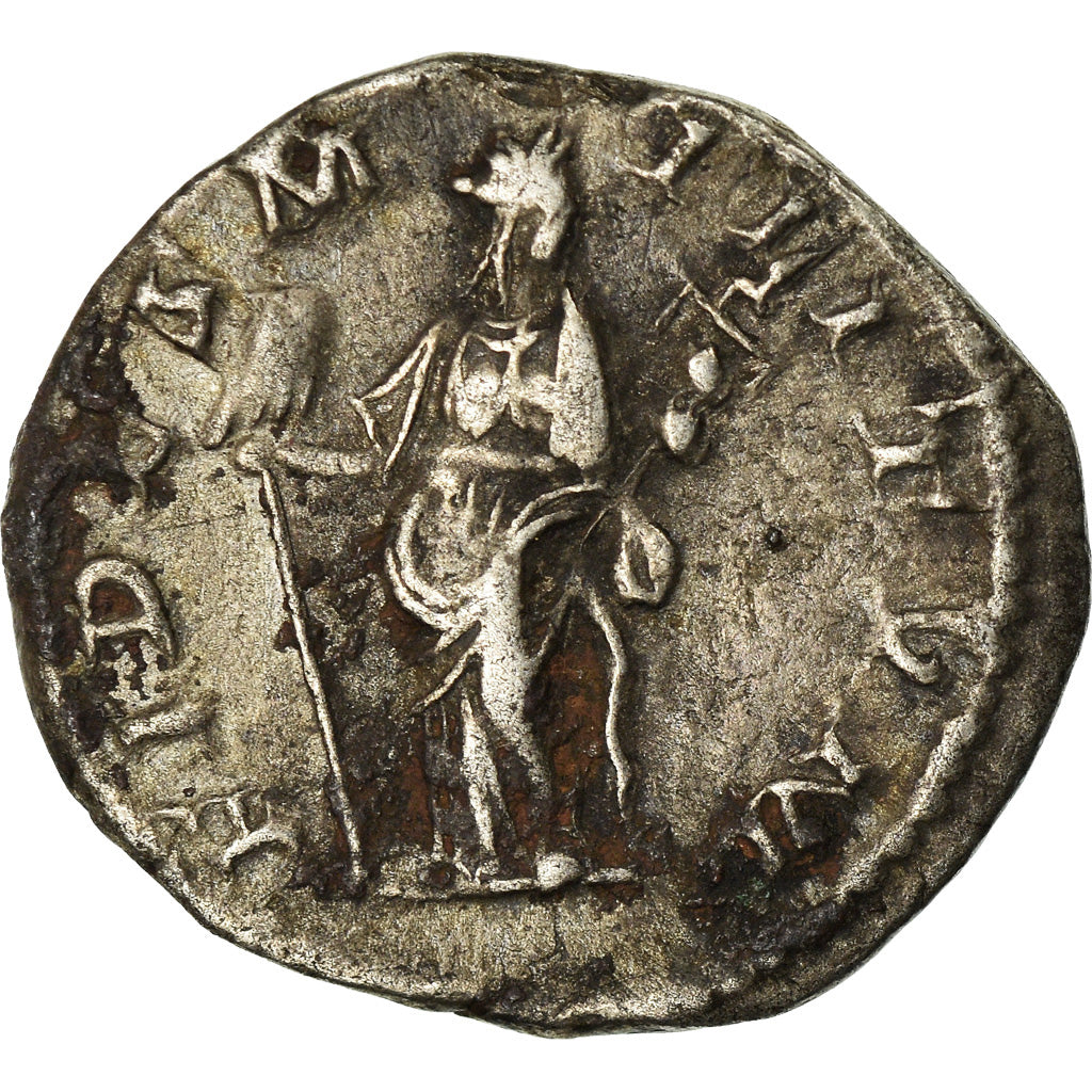 Moneda, Elagabalus, Denarius, Rome, BC+, Plata, RIC:73