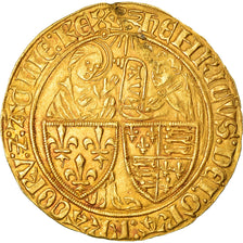 Münze, Frankreich, Henri VI de Lancastre, Salut d'or, Rouen, VZ, Gold