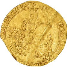 Moneta, Francia, Jean II le Bon, Franc à cheval, MB+, Oro, Duplessy:294