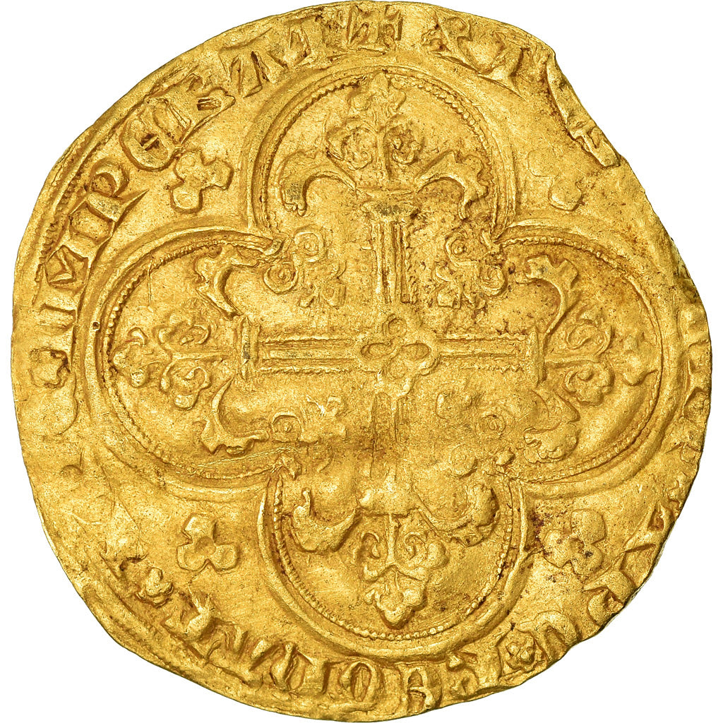 Munten, Frankrijk, Jean II le Bon, Franc à cheval, FR+, Goud, Duplessy:294