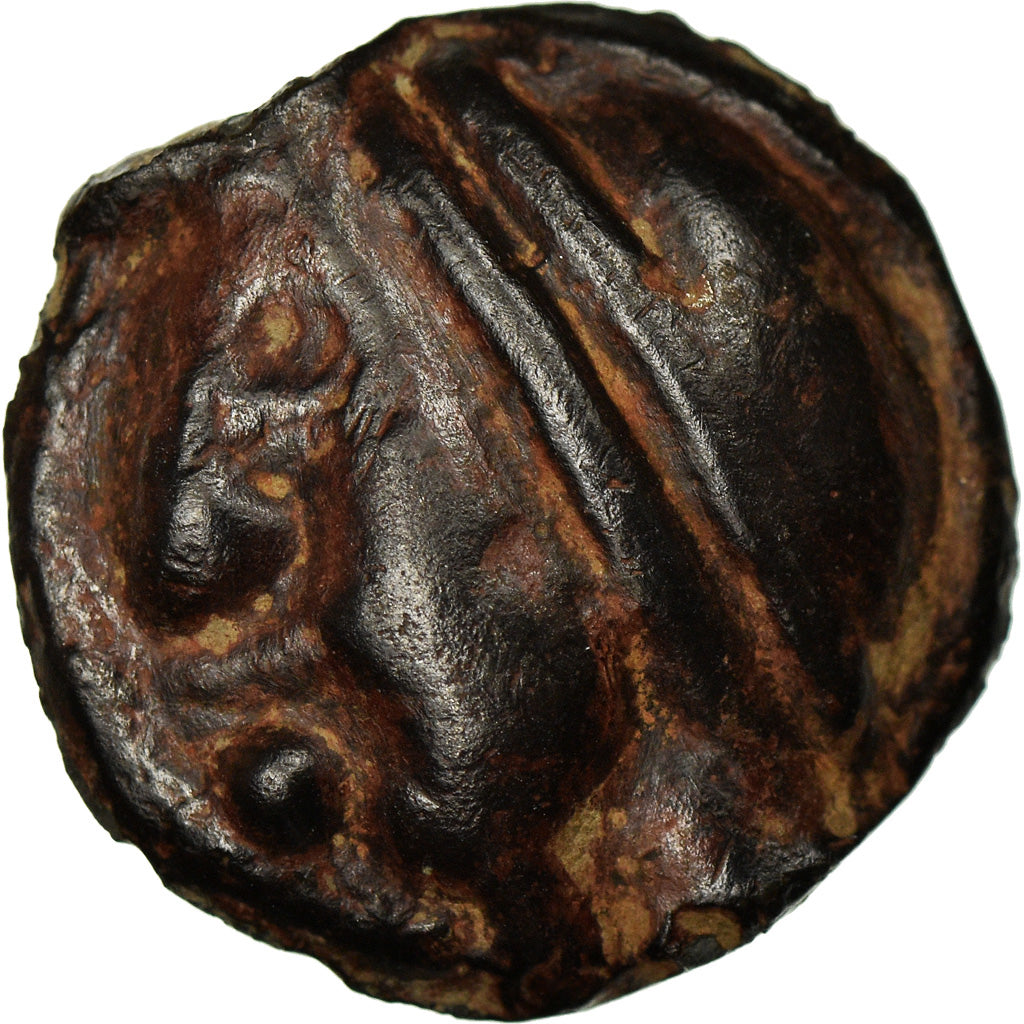 Coin, Sequani, Potin, AU(50-53), Potin, Delestrée:3091