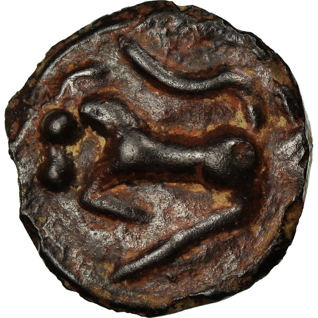 Coin, Sequani, Potin, AU(50-53), Potin, Delestrée:3091
