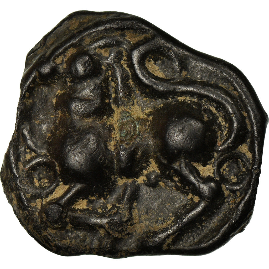 Coin, Sequani, Potin, AU(50-53), Potin, Delestrée:3254