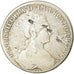 Moneda, Rusia, Catherine II, Rouble, 1778, Saint-Petersburg, BC+, Plata, KM:67b