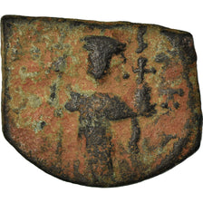 Coin, Constans II, Follis, 641-668 AD, Constantinople, VF(20-25), Copper