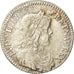 Moneta, Francia, Louis XIV, 1/12 Écu à la mèche longue, 1/12 ECU, 10 Sols