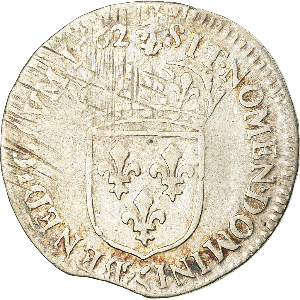 Moneta, Francja, Louis XIV, 1/12 Écu au buste juvénile, 1/12 ECU, 10 Sols