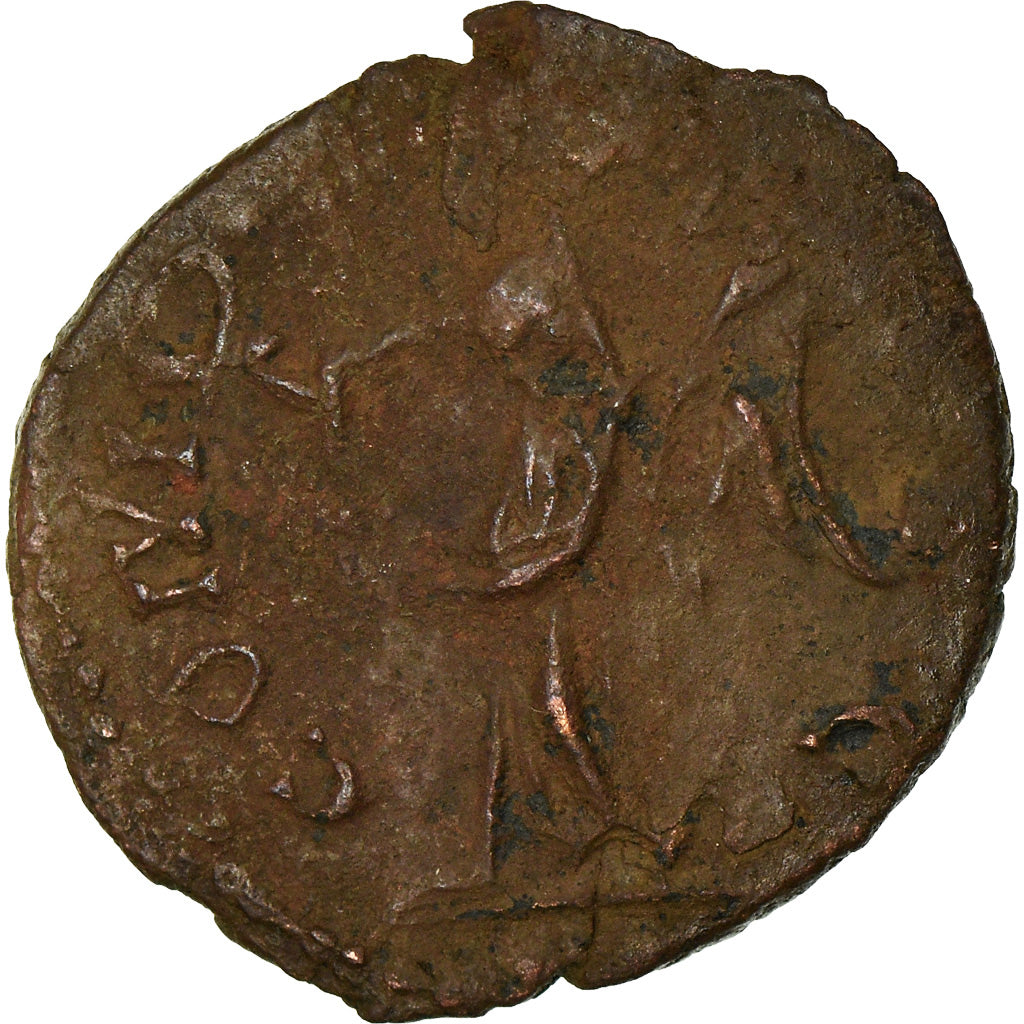 Coin, Tetricus I, Antoninianus, AD 272-274, Trier, Gallic imitation, VF(20-25)