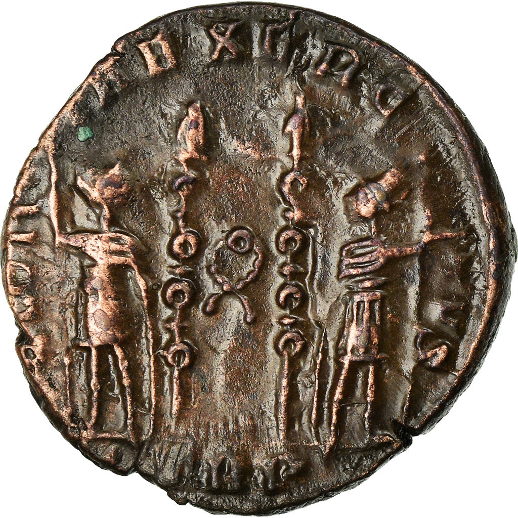 Munten, Constantius II, Nummus, Trier, ZF, Bronze, Cohen:104