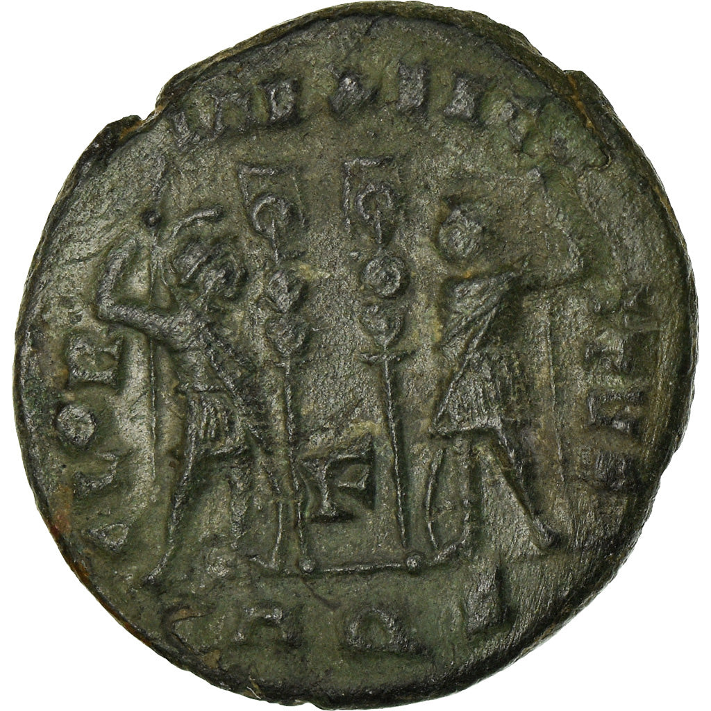 Munten, Constantijn I, Nummus, Aquileia, ZF, Koper, RIC:131