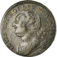 Münze, Frankreich, 12 Deniers, 1792 (An 3), Paris, SS+, Métal de cloche