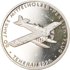 Suisse, Médaille, 50 Jahre Aerophilatelie Sav, Aviation, 1975, SUP, Argent
