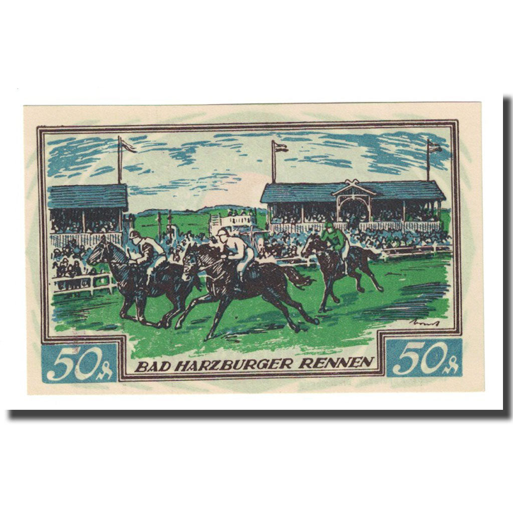 Banknote, Germany, Braunschweig, 50 Pfennig, cavalier 1, 1923, 1923-05-01