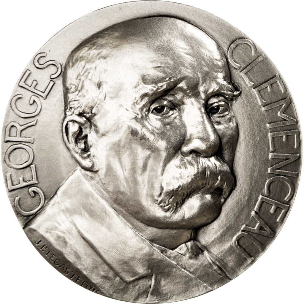 Collection Première Guerre Mondiale 1914-1918, Médaille, Georges Clemenceau