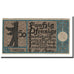 Banconote, Germania, Berlin Stadt, 50 Pfennig, paysage, 1921, 1921-09-09, SPL