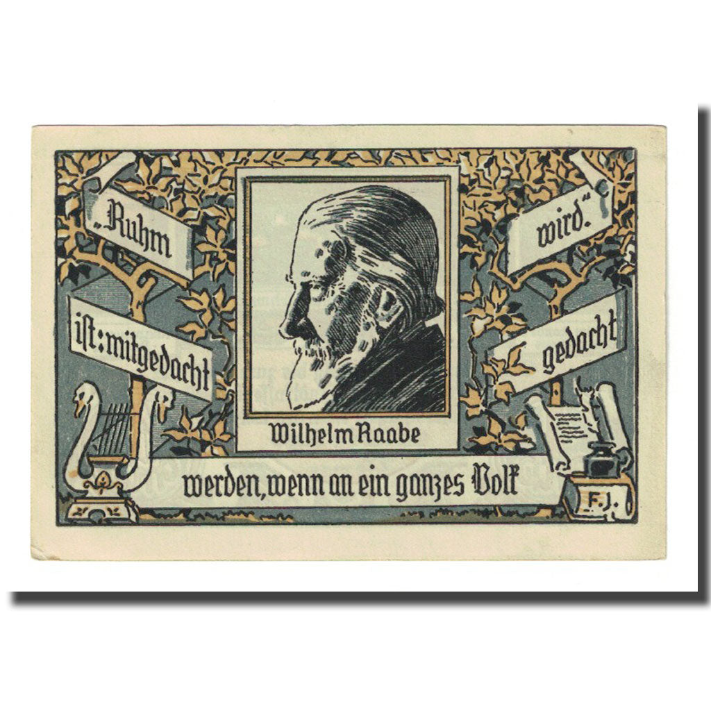 Billete, Alemania, Eschershausen, 1 Mark, personnage, 1921, 1921-06-01, SC