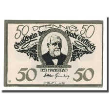 Banknote, Germany, Delitzsch, 50 Pfennig, Maison, 1921, UNC(63), Mehl:262.1
