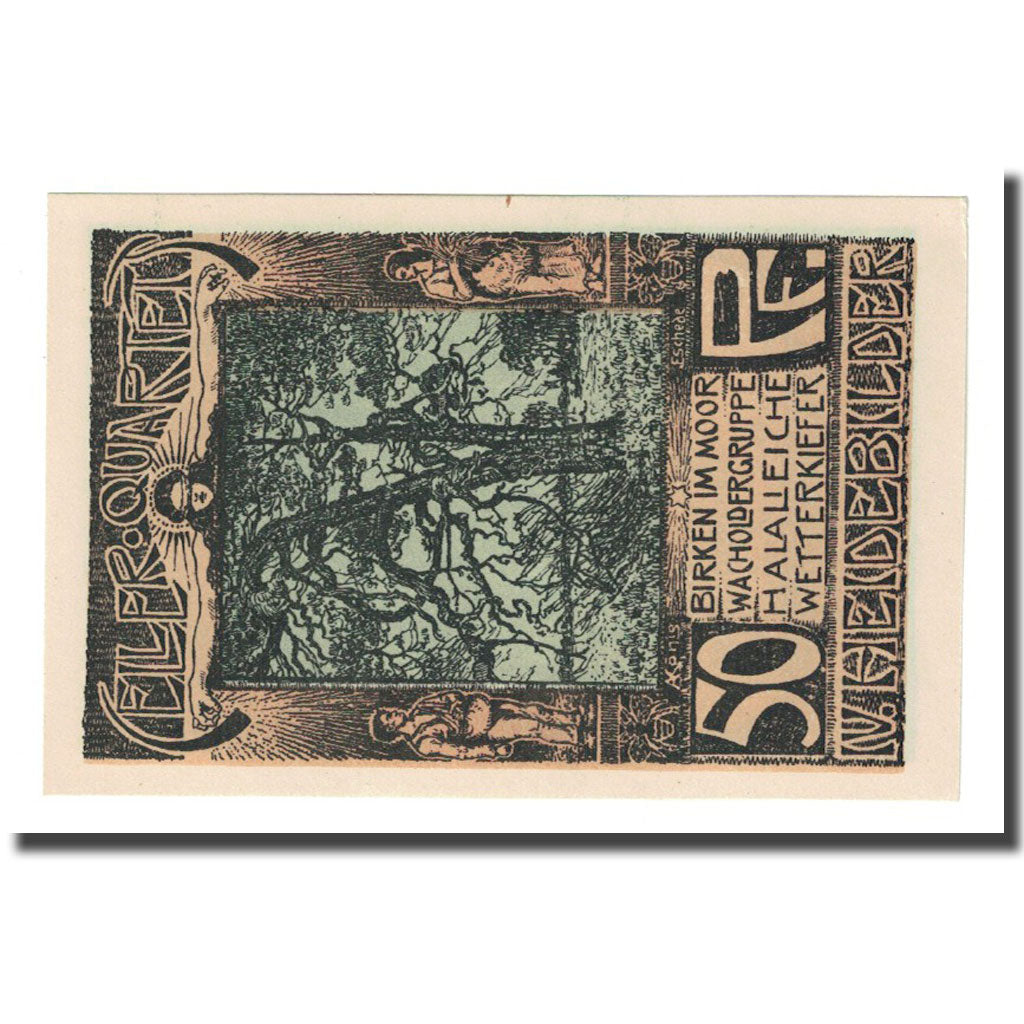 Banknote, Germany, Celle, 50 Pfennig, Blason, 1922, UNC(63), Mehl:226.4