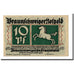 Billet, Allemagne, Braunschweig, 10 Pfennig, batiment 1, 1921, 1921-05-01, SPL
