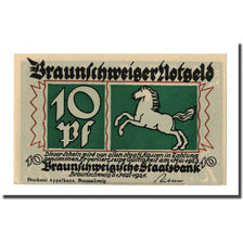 Banknote, Germany, Braunschweig, 10 Pfennig, paysage 1, 1921, 1921-05-01