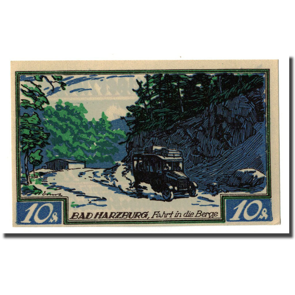 Banknote, Germany, Braunschweig, 10 Pfennig, paysage 1, 1921, 1921-05-01