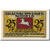 Billet, Allemagne, Braunschweig, 25 Pfennig, personnage 2, 1921, 1921-05-01