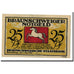 Biljet, Duitsland, Braunschweig, 25 Pfennig, Eglise, 1921, 1921-05-01, SPL