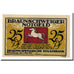 Biljet, Duitsland, Braunschweig, 25 Pfennig, eglise 2, 1921, 1921-05-01, SPL