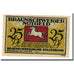 Biljet, Duitsland, Braunschweig, 25 Pfennig, personnage 4, 1921, 1921-05-01